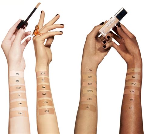 Dior forever swatches